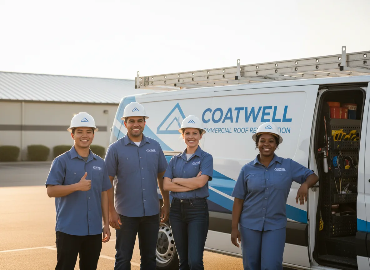 Commercial roof coating company in Waurika, OK